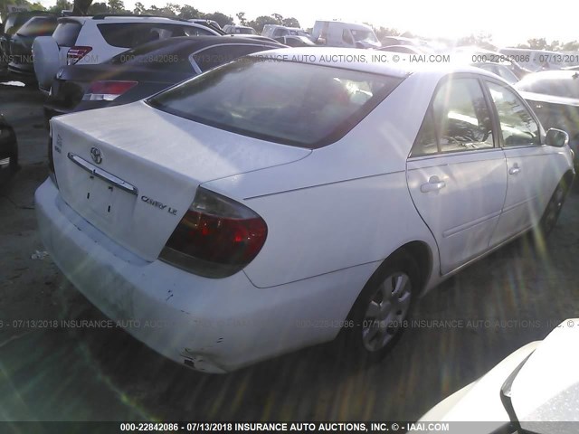 4T1BE32K16U645019 - 2006 TOYOTA CAMRY LE/XLE/SE თეთრი ფოტო 4