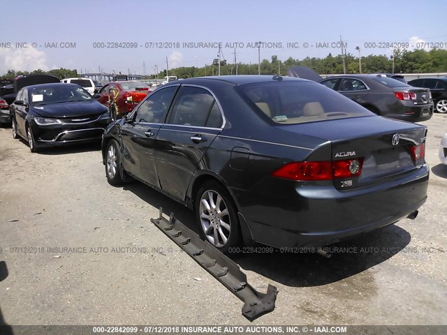 JH4CL96887C004570 - 2007 ACURA TSX GREEN photo 3