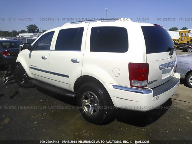 1A8HW58227F552362 - 2007 CHRYSLER ASPEN LIMITED WHITE photo 3