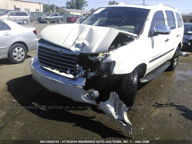 1A8HW58227F552362 - 2007 CHRYSLER ASPEN LIMITED WHITE photo 6