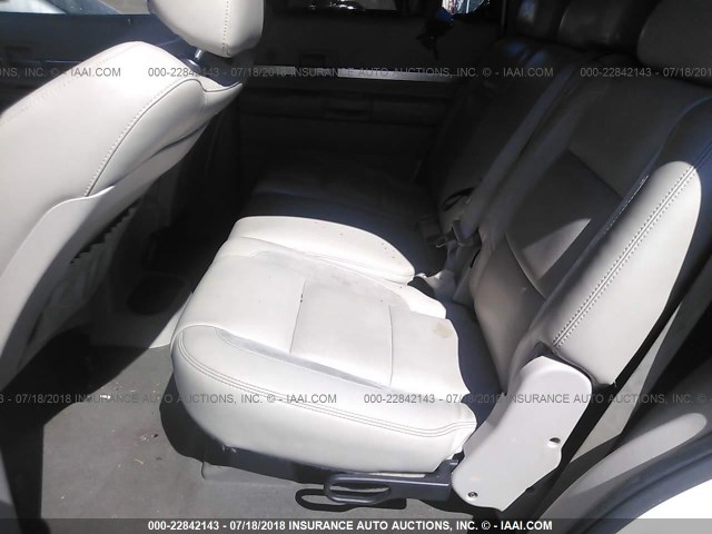 1A8HW58227F552362 - 2007 CHRYSLER ASPEN LIMITED WHITE photo 8