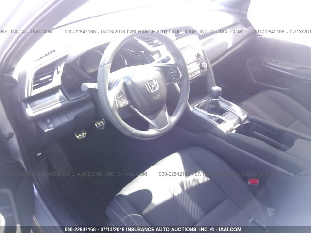 SHHFK7G49JU219966 - 2018 HONDA CIVIC SPORT 银色 照片 5