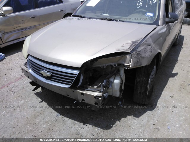 1G1ZS51846F277915 - 2006 CHEVROLET MALIBU LS 棕色 照片 6
