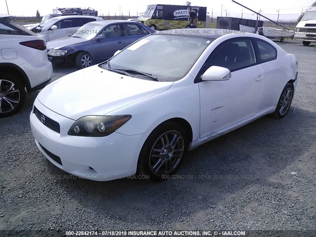JTKDE167680231017 - 2008 TOYOTA SCION TC 白色 照片 2