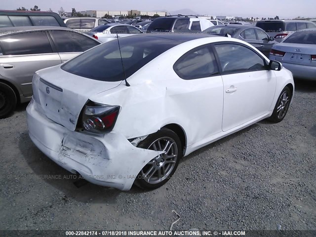 JTKDE167680231017 - 2008 TOYOTA SCION TC 白色 照片 4