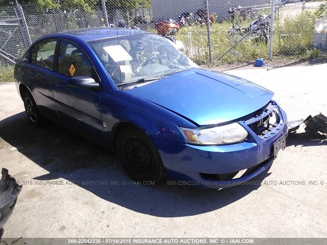 1G8AJ55F26Z115791 - 2006 SATURN ION LEVEL 2 Mavi foto 1