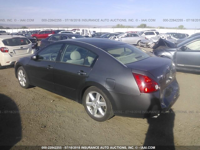 1N4BA41E95C842595 - 2005 NISSAN MAXIMA SE/SL GRAY photo 3