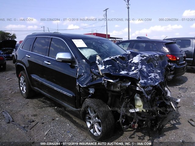 1J4RR5GG8BC635816 - 2011 JEEP GRAND CHEROKEE LIMITED BLACK photo 1