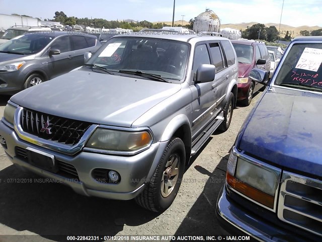 JA4MT41R71P014719 - 2001 MITSUBISHI MONTERO SPORT LIMITED SILVER photo 2