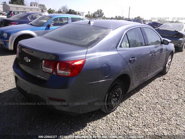 1G11A5SL6FF173946 - 2015 CHEVROLET MALIBU LS 蓝色 照片 4