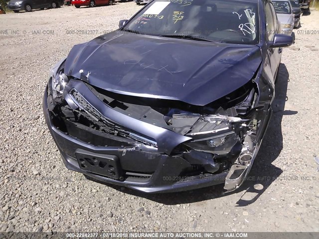 1G11A5SL6FF173946 - 2015 CHEVROLET MALIBU LS 蓝色 照片 6