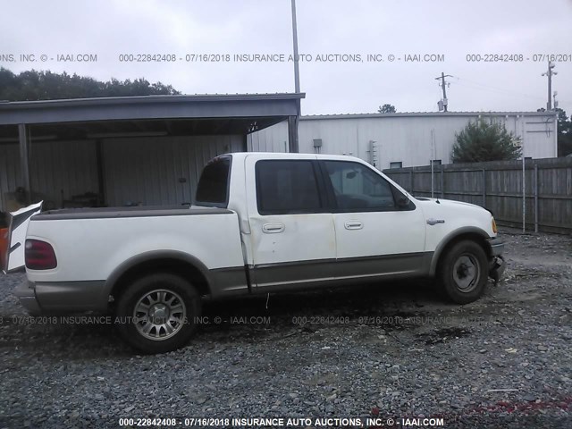 1FTRW07L83KA53348 - 2003 FORD F150 SUPERCREW WHITE photo 6