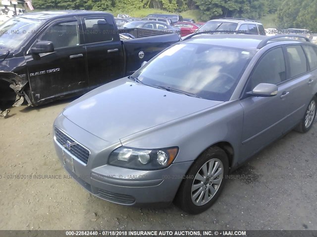 YV1MW390252083554 - 2005 VOLVO V50 2.4I GRAY photo 6