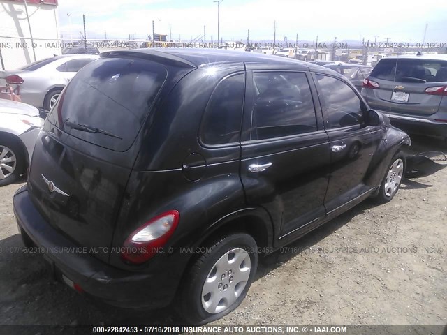 3A8FY48B18T156541 - 2008 CHRYSLER PT CRUISER BLACK photo 4