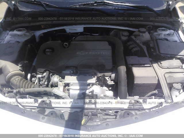 1G1ZB5ST7GF212111 - 2016 CHEVROLET MALIBU LS თეთრი ფოტო 10