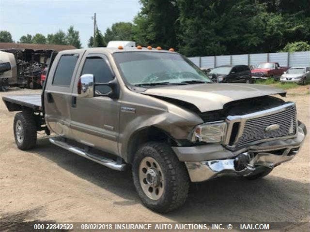 1FTWW31P66EC87331 - 2006 FORD F350 SRW SUPER DUTY GOLD photo 1