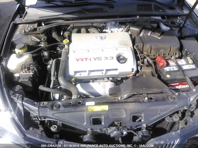 4T1FA38P46U090700 - 2006 TOYOTA CAMRY SOLARA SE/SLE შავი ფოტო 10