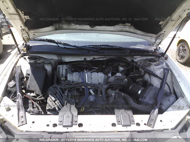 2G2WS522841358316 - 2004 PONTIAC GRAND PRIX GT2 WHITE photo 10