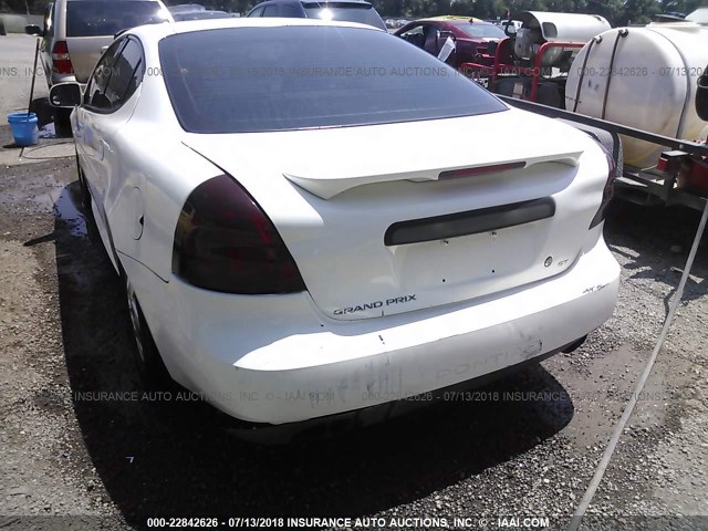 2G2WS522841358316 - 2004 PONTIAC GRAND PRIX GT2 თეთრი ფოტო 6