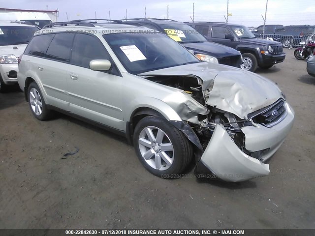 4S4BP62CX66330258 - 2006 SUBARU LEGACY OUTBACK 2.5I LIMITED GOLD photo 1