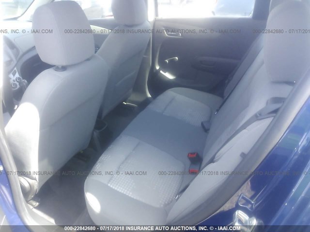 1G1JA6SG1D4257688 - 2013 CHEVROLET SONIC LS 蓝色 照片 8