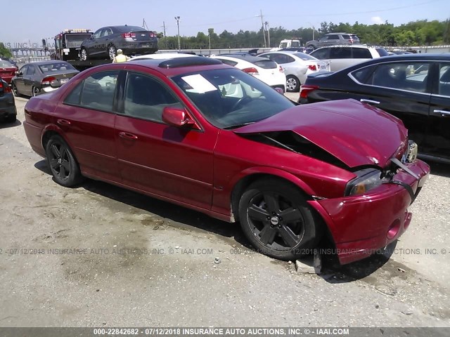 1LNFM87A16Y625492 - 2006 LINCOLN LS 勃艮第红 照片 1