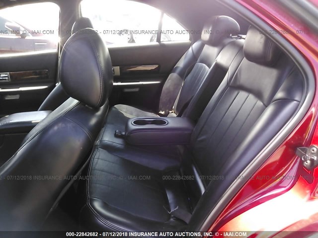 1LNFM87A16Y625492 - 2006 LINCOLN LS 勃艮第红 照片 8