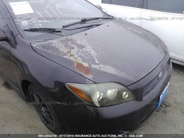 JTKDE167180230499 - 2008 TOYOTA SCION TC 紫色 照片 6