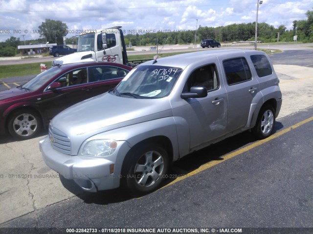 3GNDA13D36S547694 - 2006 CHEVROLET HHR LS SILVER photo 2