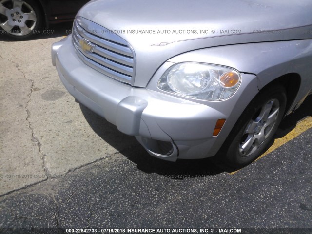 3GNDA13D36S547694 - 2006 CHEVROLET HHR LS SILVER photo 6