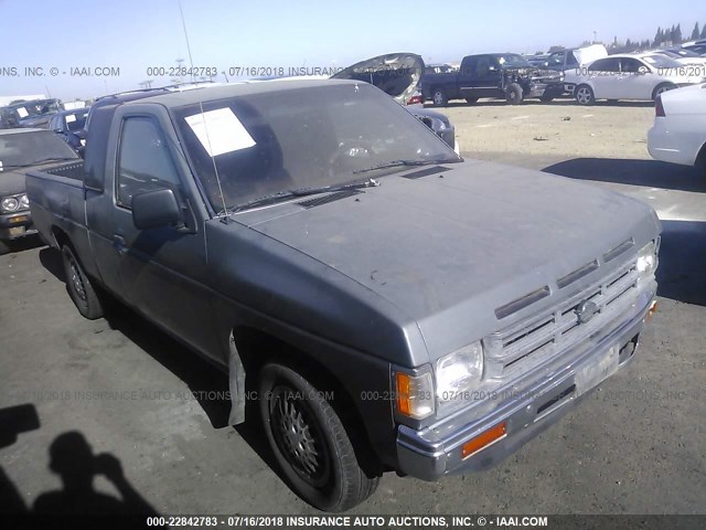 1N6SD16S3LC420704 - 1990 NISSAN D21 KING CAB GRAY photo 1