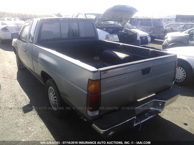 1N6SD16S3LC420704 - 1990 NISSAN D21 KING CAB GRAY photo 3