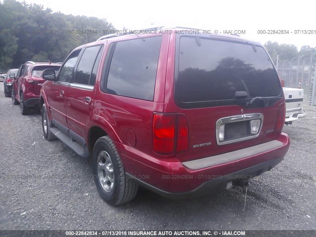 5LMPU28L7WLJ45727 - 1998 LINCOLN NAVIGATOR 红色 照片 3