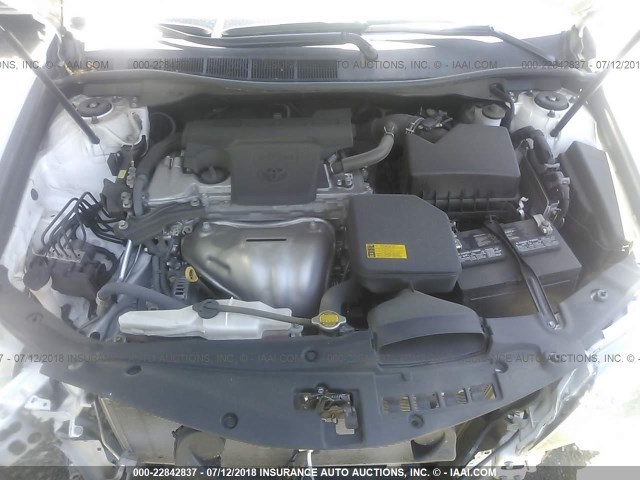 4T1BF1FK4EU319533 - 2014 TOYOTA CAMRY L/SE/LE/XLE 白色 照片 10