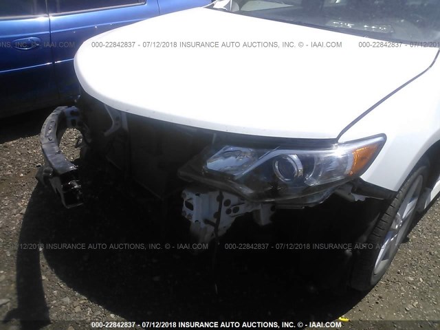 4T1BF1FK4EU319533 - 2014 TOYOTA CAMRY L/SE/LE/XLE 白色 照片 6