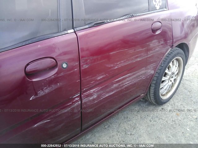 1G8AJ55FX7Z108704 - 2007 SATURN ION LEVEL 2 BURGUNDY photo 6