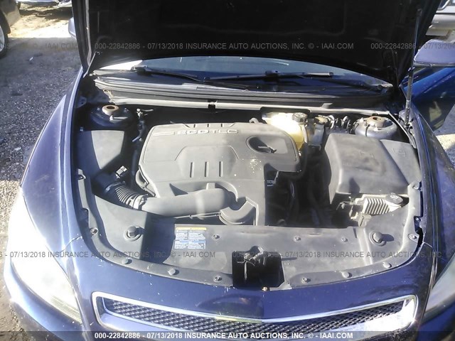 1G1ZH57B19F208895 - 2009 CHEVROLET MALIBU 1LT 深蓝色 照片 10