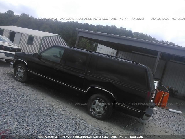 3GNEC16R0XG268312 - 1999 CHEVROLET SUBURBAN C1500 BLACK photo 3