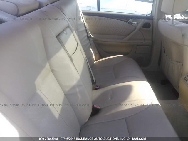 WDBJF65J01B164831 - 2001 MERCEDES-BENZ E 320 Champagne photo 8