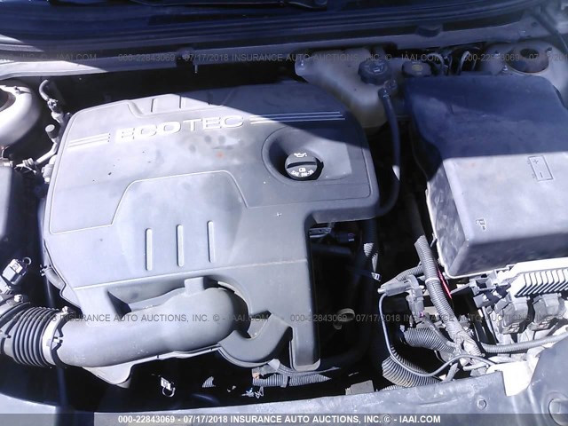 1G1ZH57B39F116588 - 2009 CHEVROLET MALIBU 1LT TAN photo 10