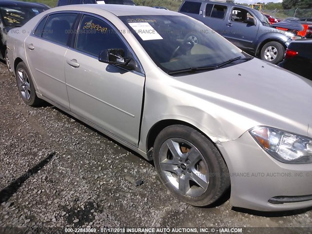 1G1ZH57B39F116588 - 2009 CHEVROLET MALIBU 1LT TAN photo 6