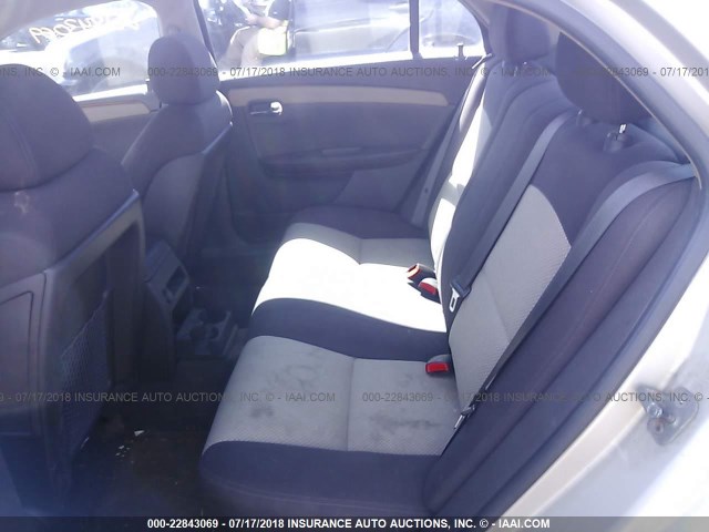 1G1ZH57B39F116588 - 2009 CHEVROLET MALIBU 1LT TAN photo 8