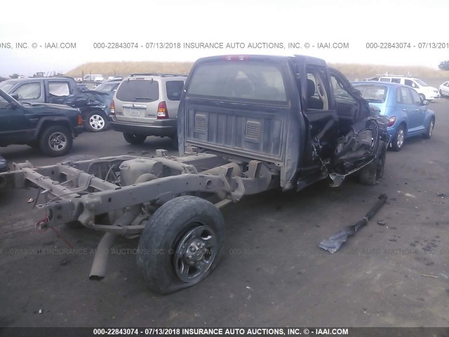 3D7KU28C34G259855 - 2004 DODGE RAM 2500 ST/SLT 黑色 照片 4