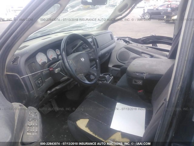 3D7KU28C34G259855 - 2004 DODGE RAM 2500 ST/SLT 黑色 照片 5