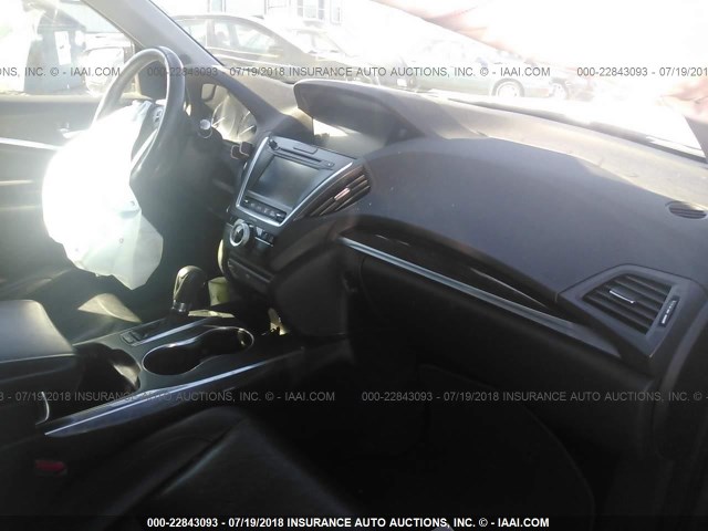 5FRYD4H85EB038999 - 2014 ACURA MDX ADVANCE 灰色 照片 5