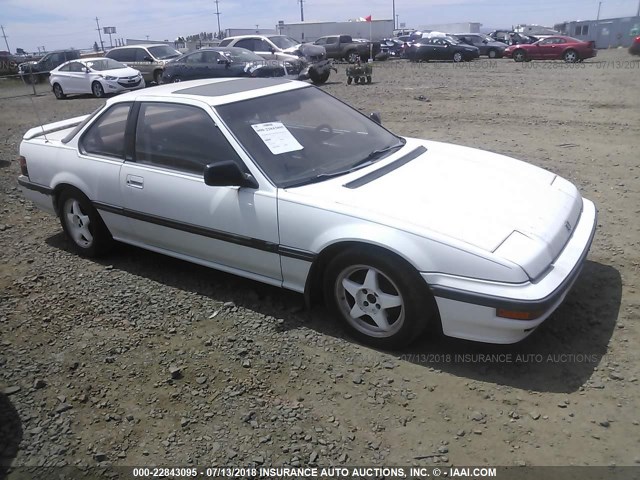 JHMBA4143KC023593 - 1989 HONDA PRELUDE SI WHITE photo 1