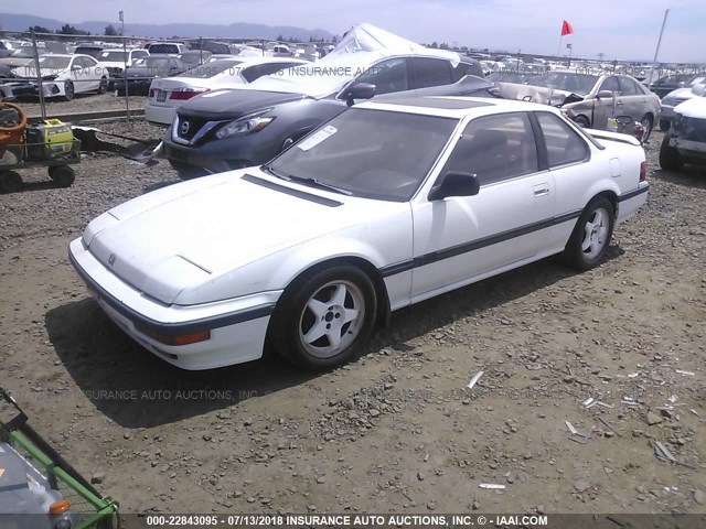 JHMBA4143KC023593 - 1989 HONDA PRELUDE SI WHITE photo 2