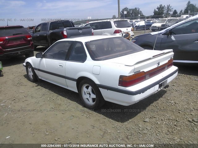 JHMBA4143KC023593 - 1989 HONDA PRELUDE SI WHITE photo 3