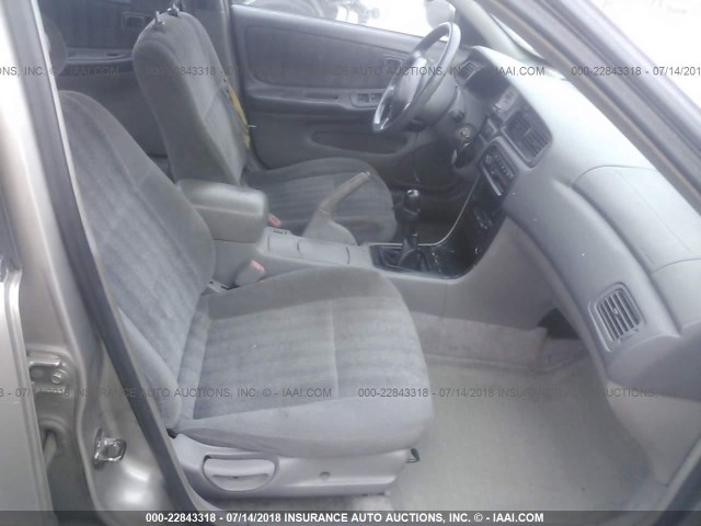 1N4DL01D0XC183862 - 1999 NISSAN ALTIMA XE/GXE/SE/GLE SILVER photo 5