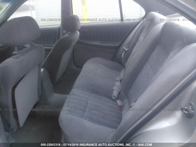 1N4DL01D0XC183862 - 1999 NISSAN ALTIMA XE/GXE/SE/GLE SILVER photo 8